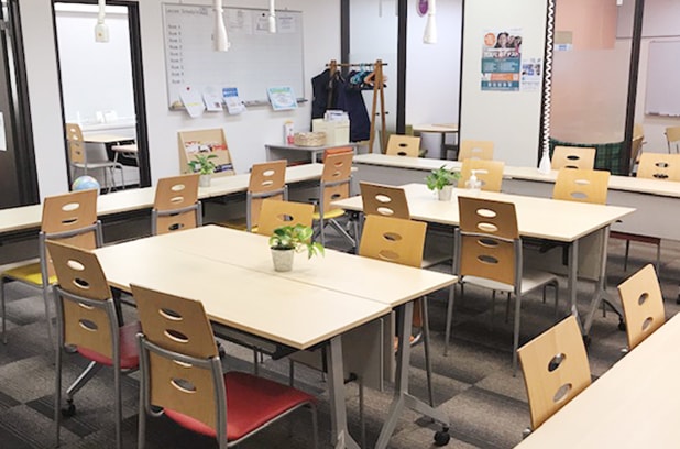 池袋校の自習スペース